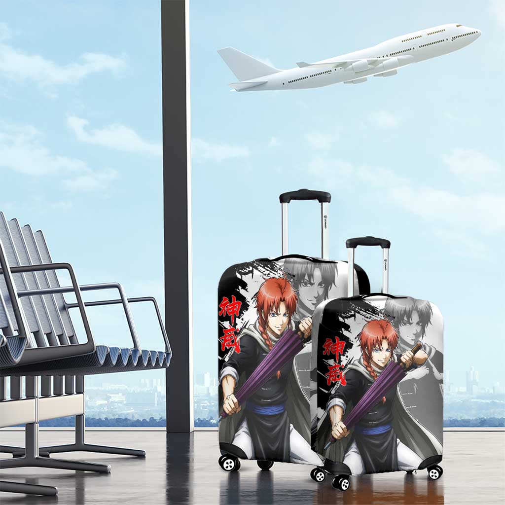 Kamui Luggage Cover Rogue Warrior Ink Clash Style