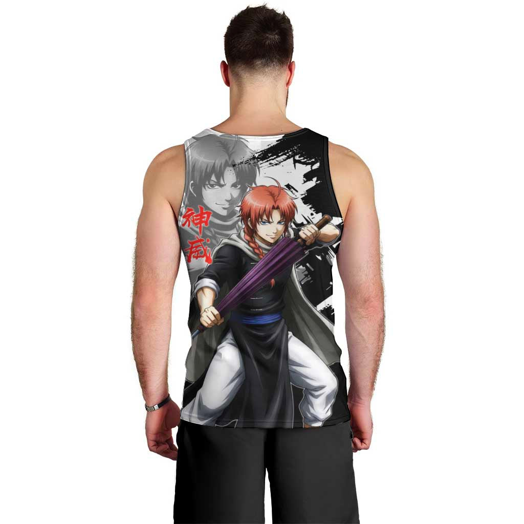 Kamui Men Tank Top Rogue Warrior Ink Clash Style