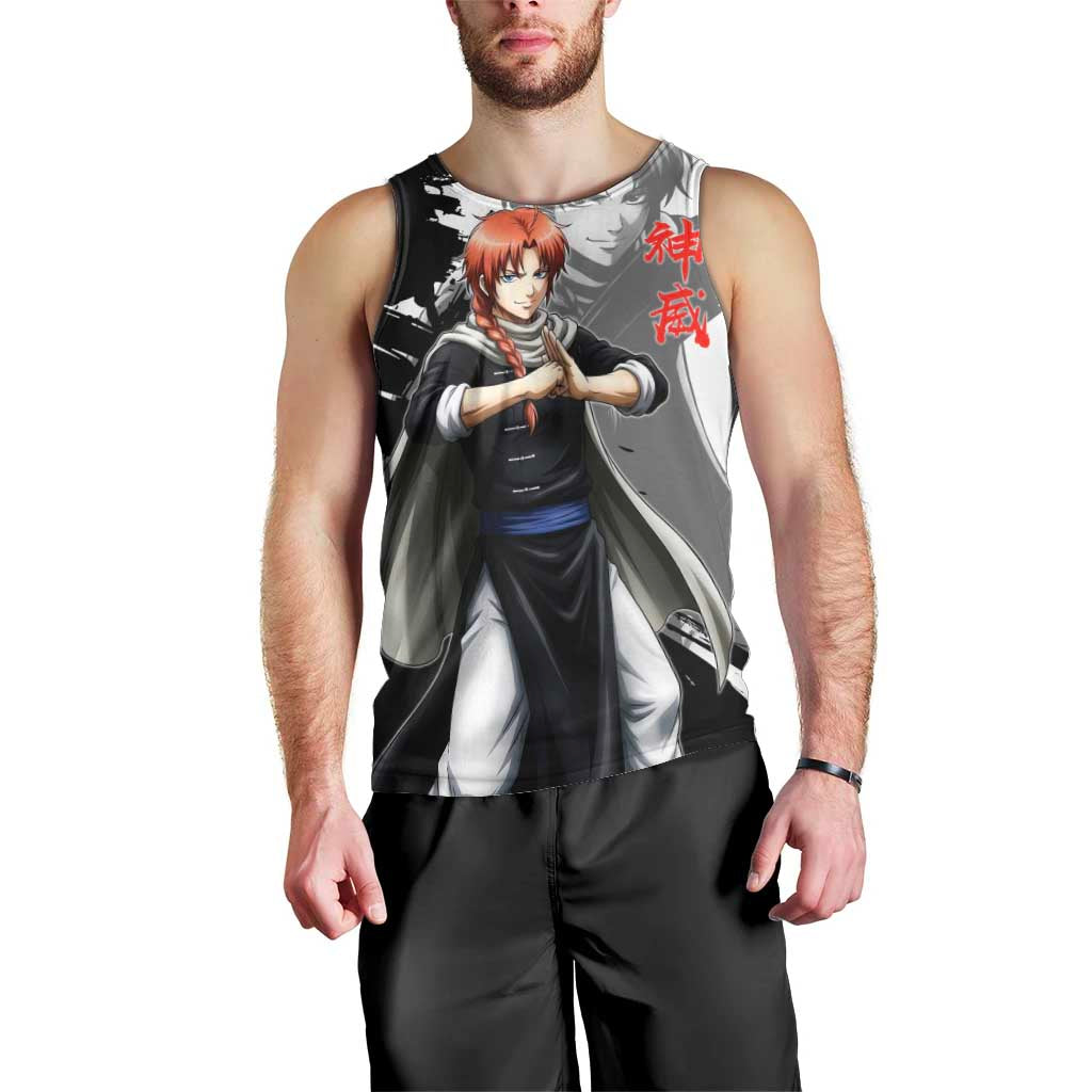 Kamui Men Tank Top Rogue Warrior Ink Clash Style