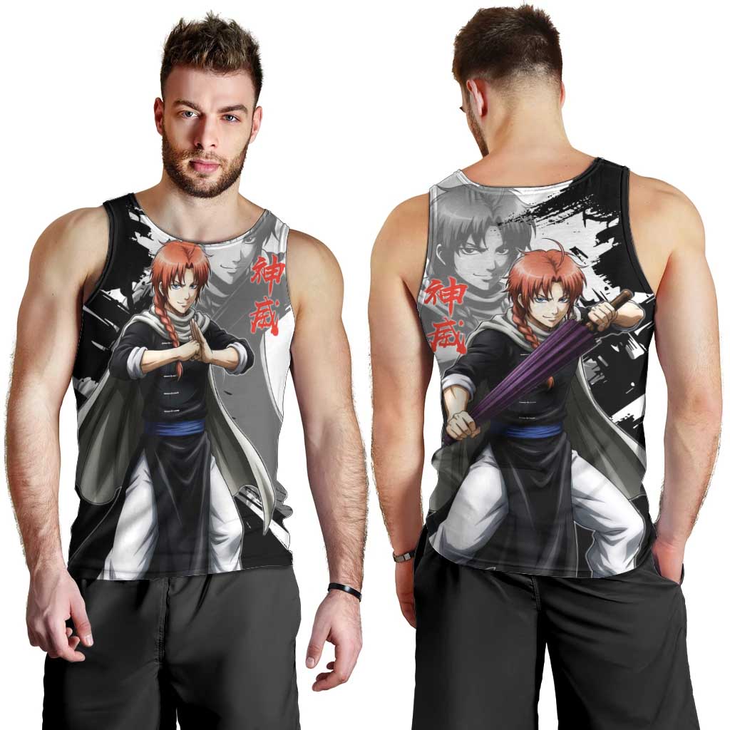 Kamui Men Tank Top Rogue Warrior Ink Clash Style