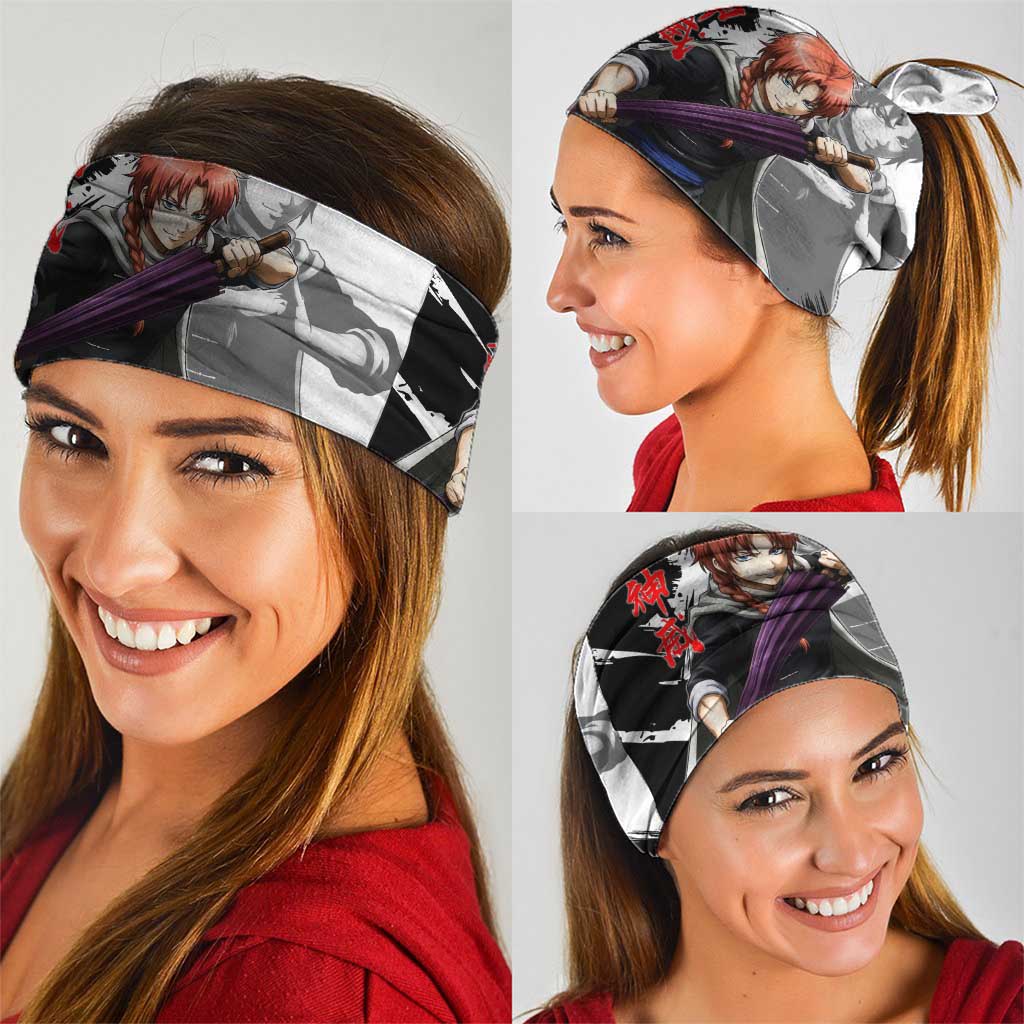 Kamui Neck Gaiter Rogue Warrior Ink Clash Style