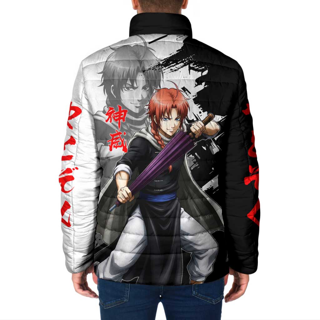 Kamui Padded Jacket Rogue Warrior Ink Clash Style