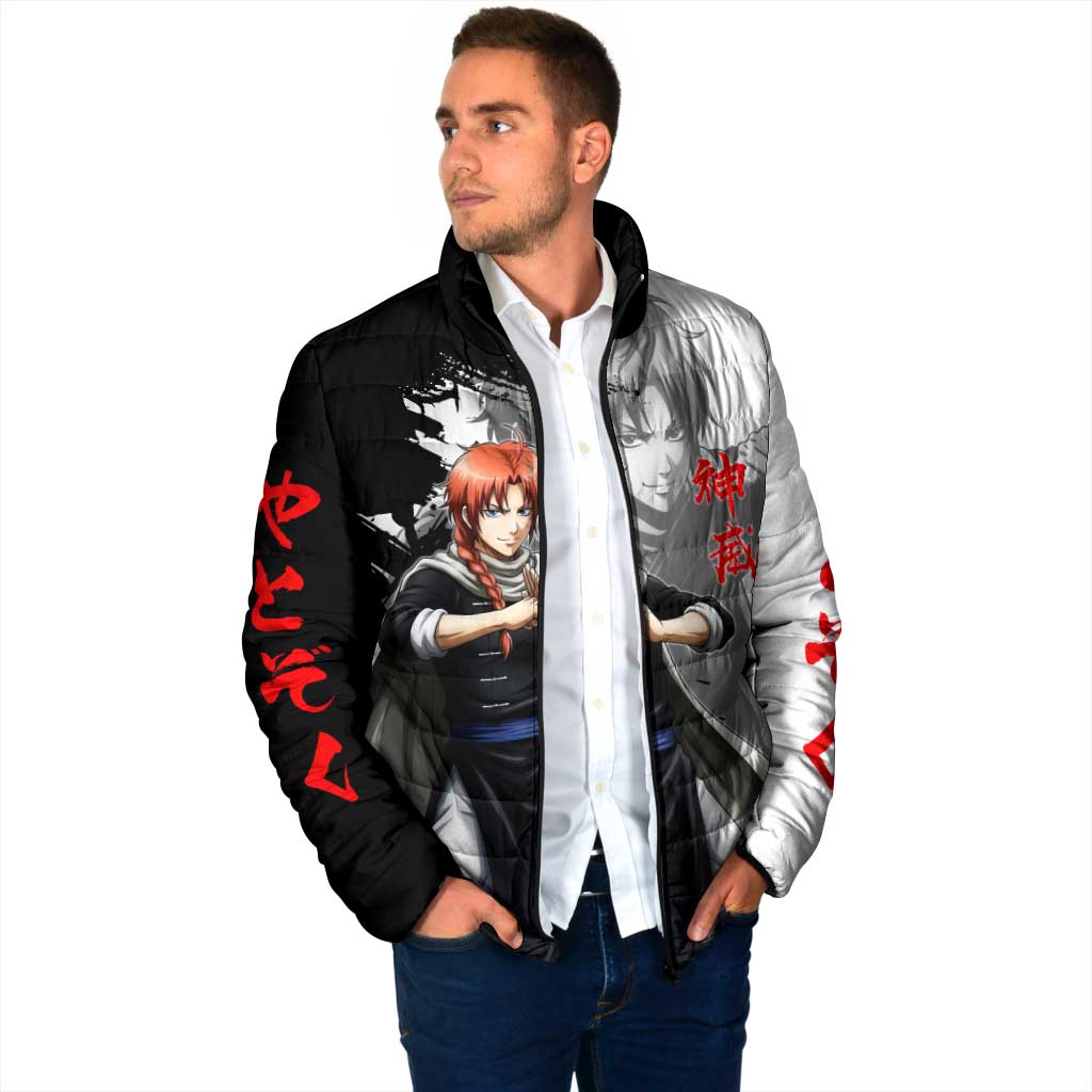 Kamui Padded Jacket Rogue Warrior Ink Clash Style