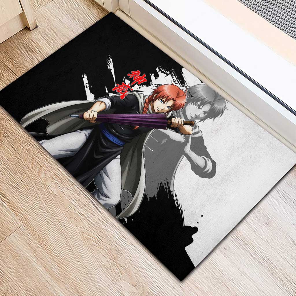 Kamui Rubber Doormat Rogue Warrior Ink Clash Style