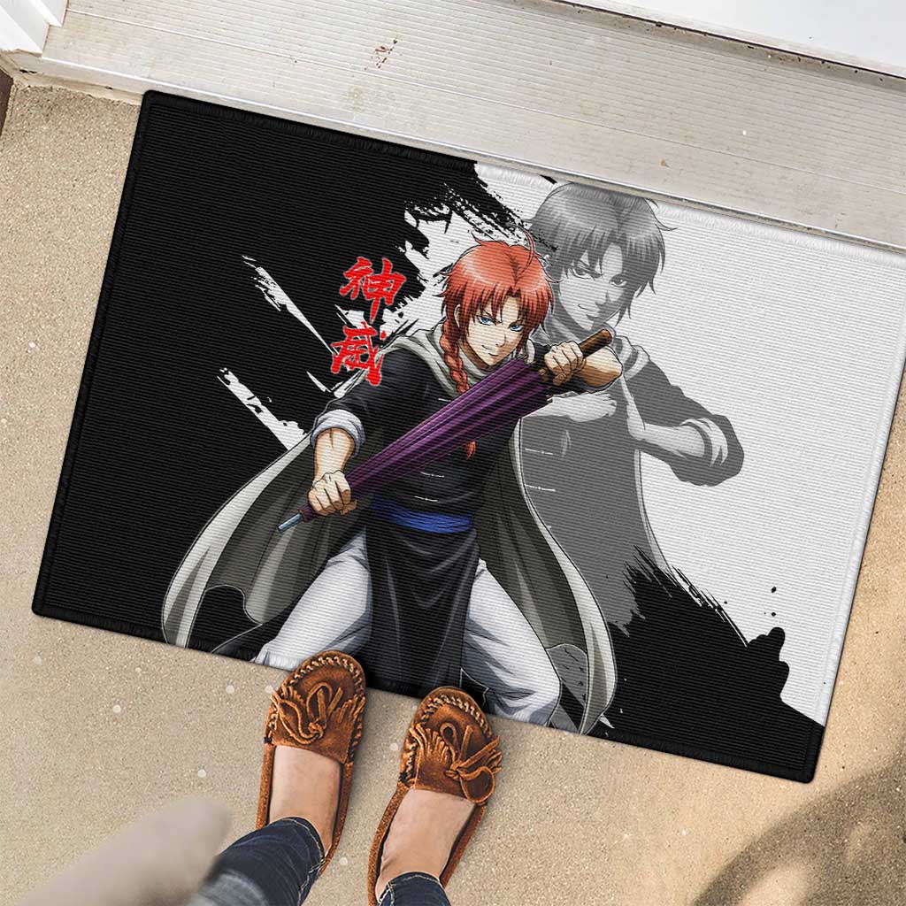 Kamui Rubber Doormat Rogue Warrior Ink Clash Style