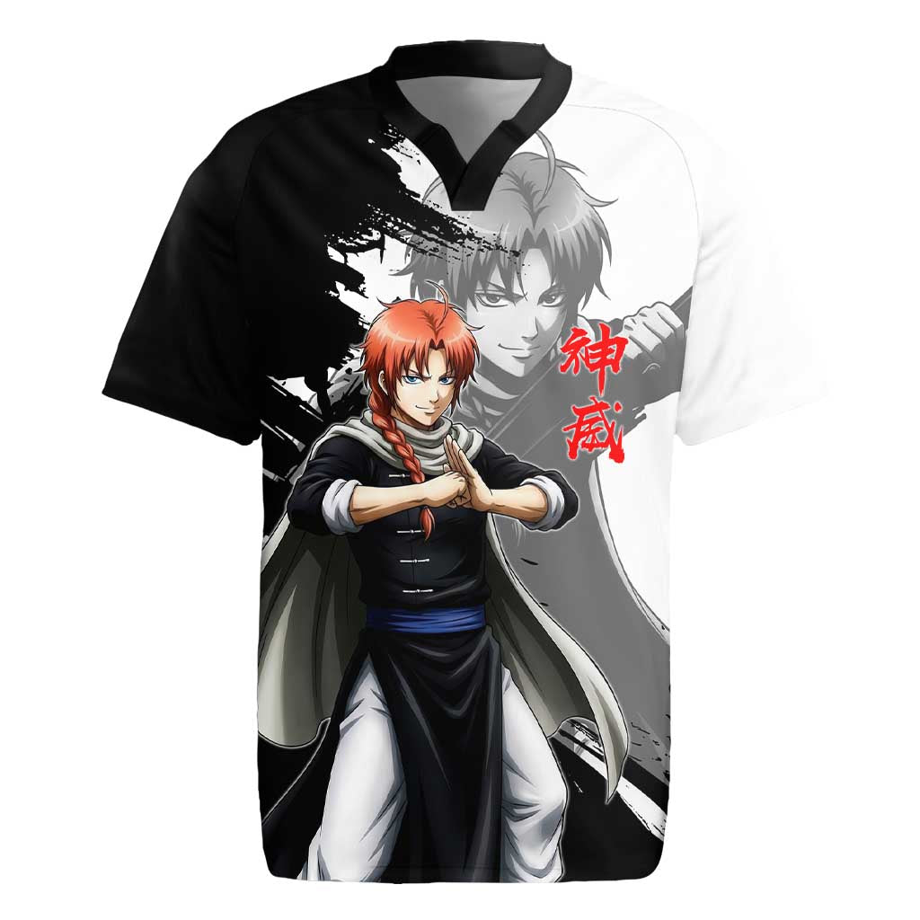 Kamui Rugby Jersey Rogue Warrior Ink Clash Style
