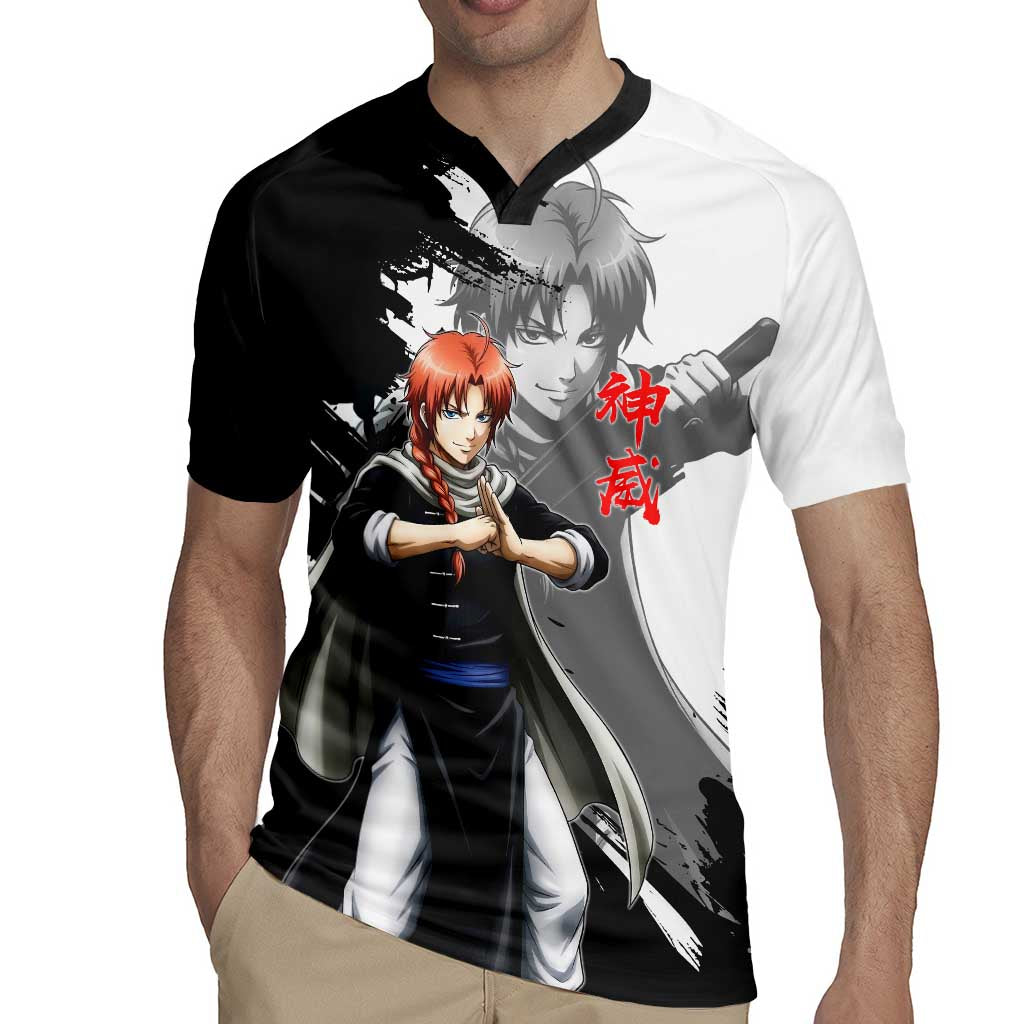 Kamui Rugby Jersey Rogue Warrior Ink Clash Style