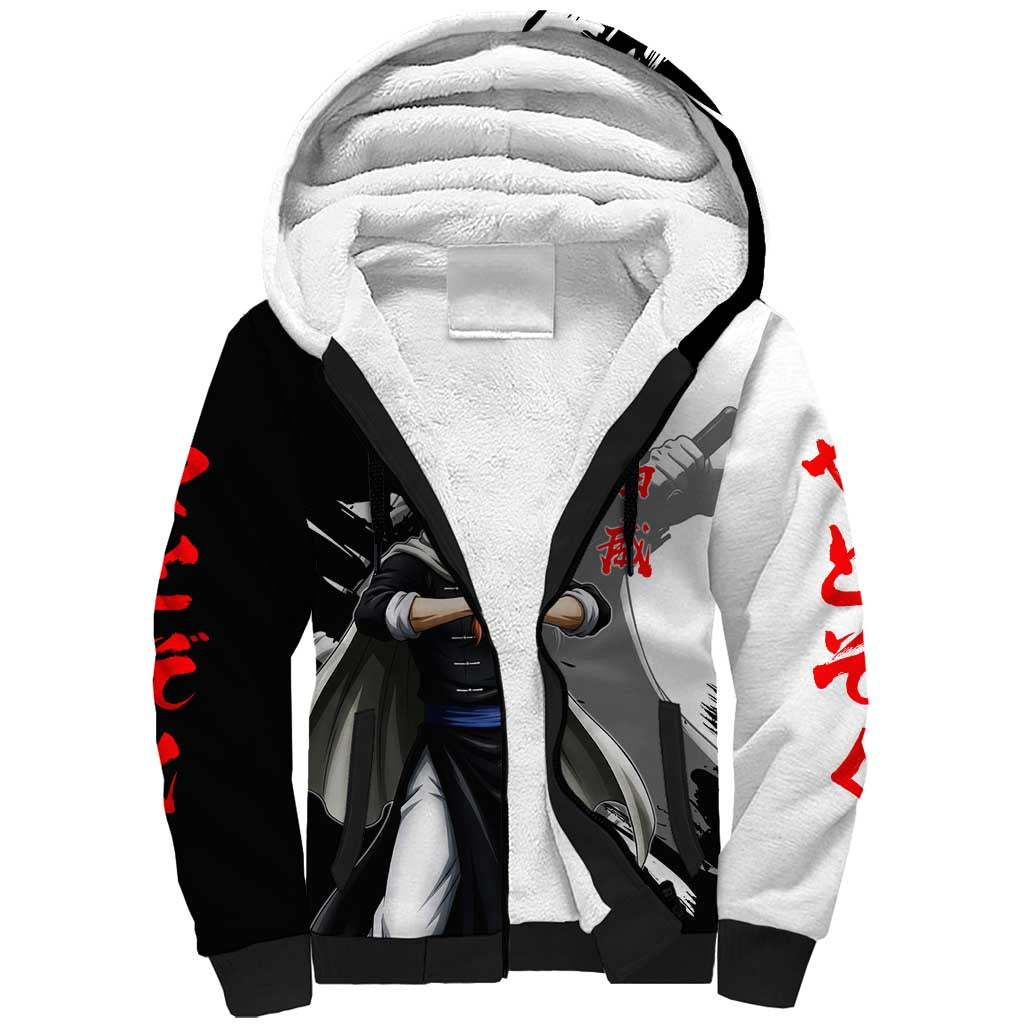 Kamui Sherpa Hoodie Rogue Warrior Ink Clash Style