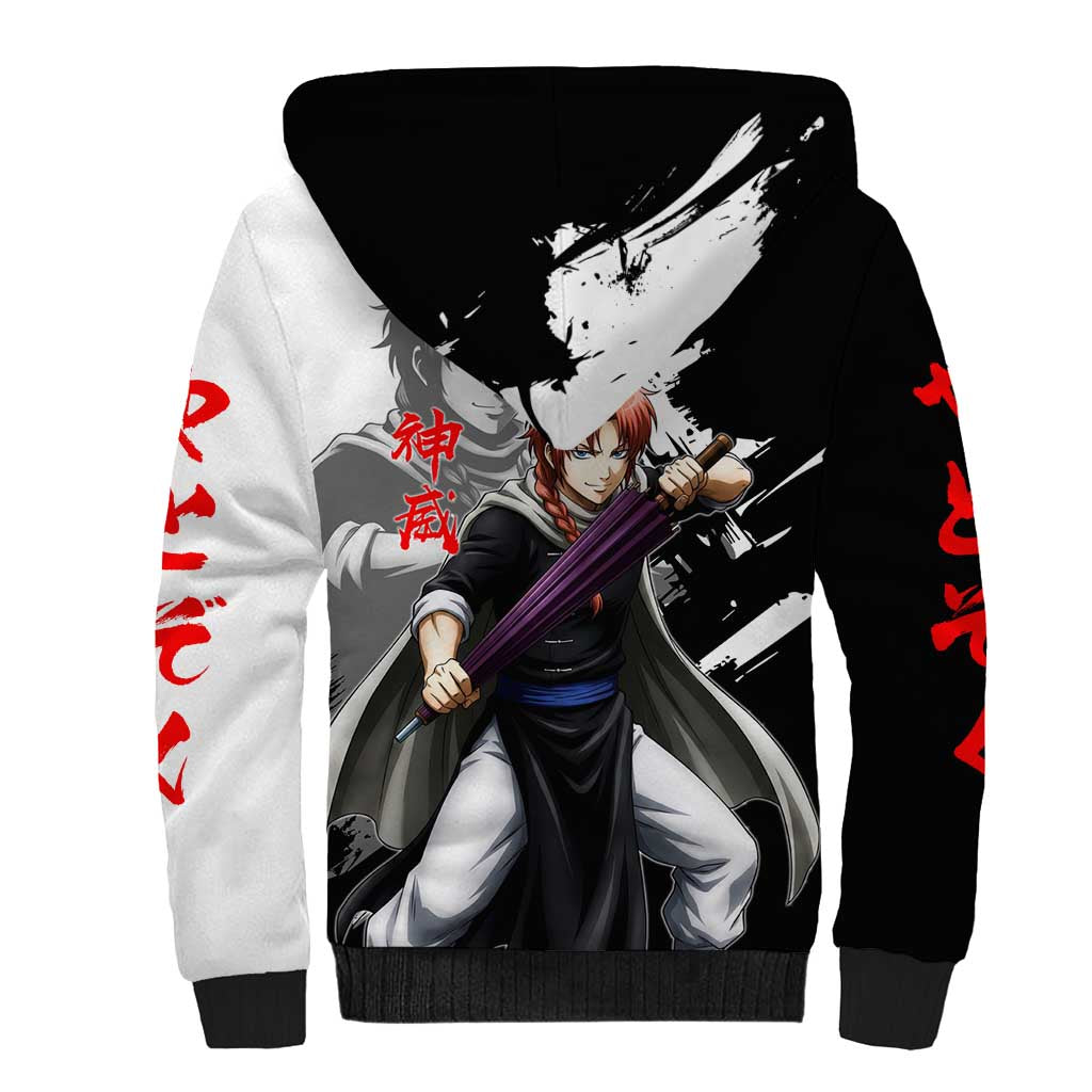Kamui Sherpa Hoodie Rogue Warrior Ink Clash Style