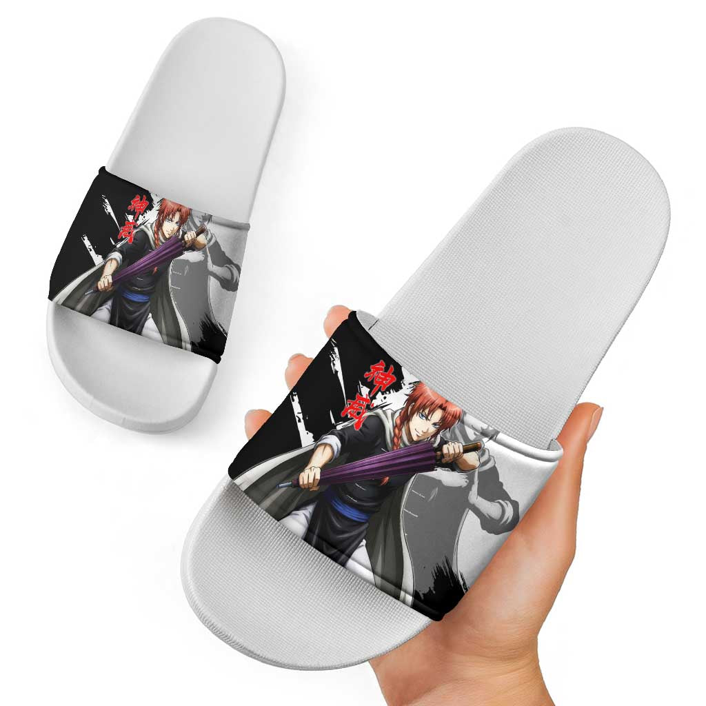 Kamui Slide Sandals Rogue Warrior Ink Clash Style