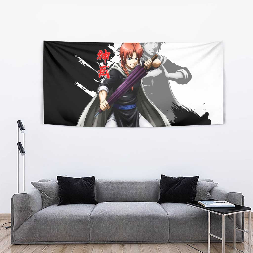 Kamui Tapestry Rogue Warrior Ink Clash Style