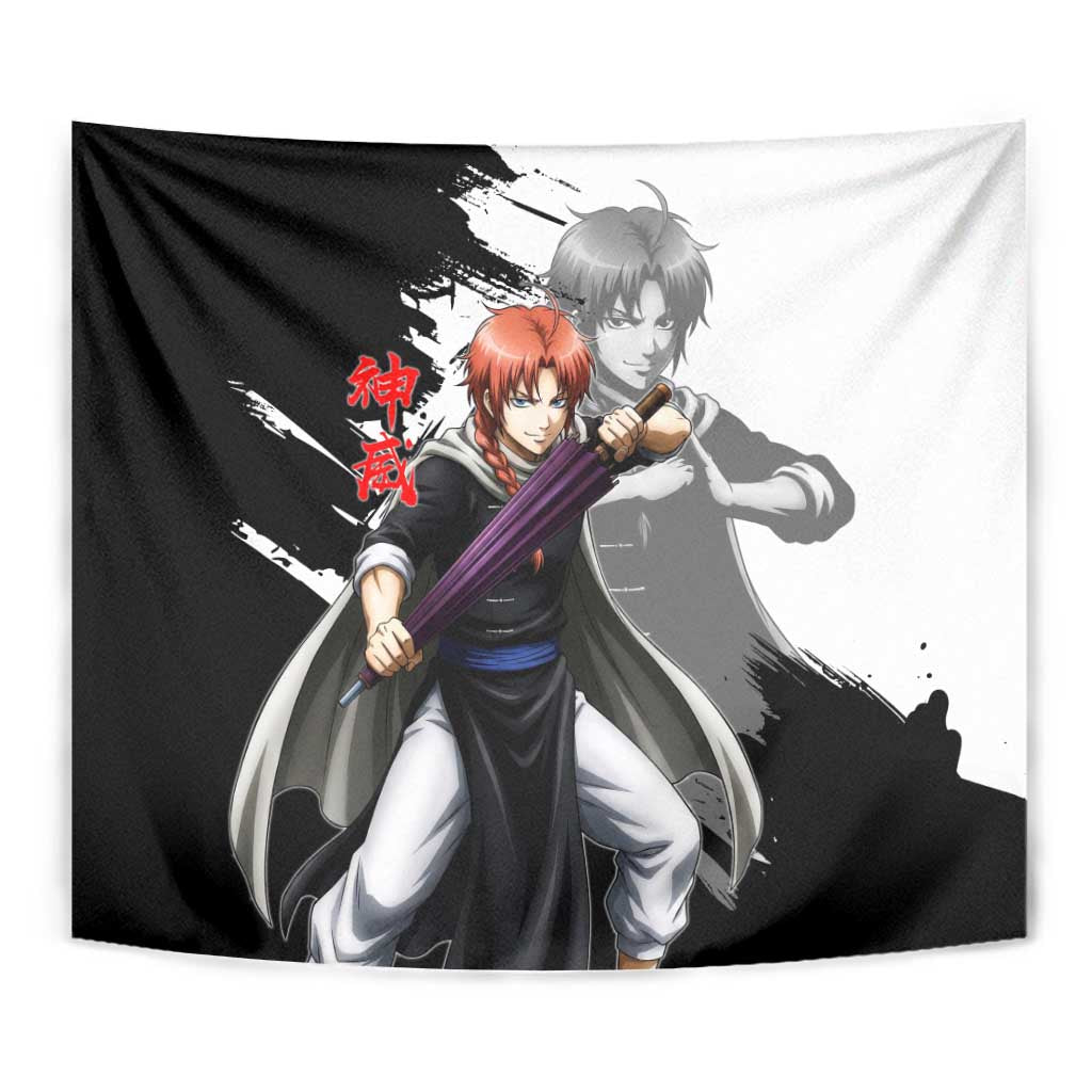 Kamui Tapestry Rogue Warrior Ink Clash Style