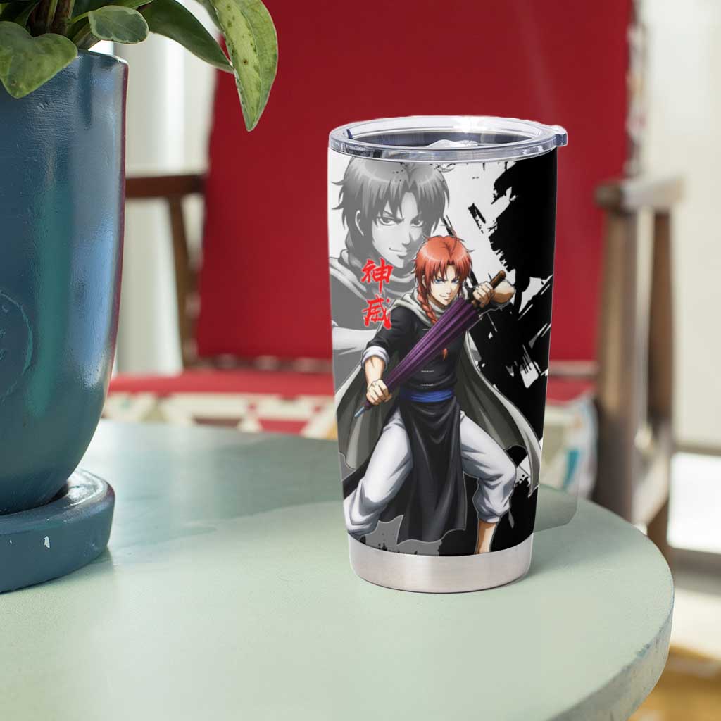 Kamui Tumbler Cup Rogue Warrior Ink Clash Style