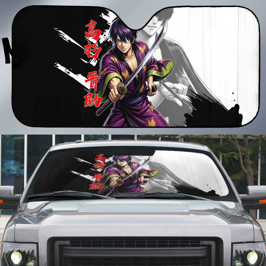 Shinsuke Takasugi Auto Sun Shade Dark Ronin Ink Wash Style