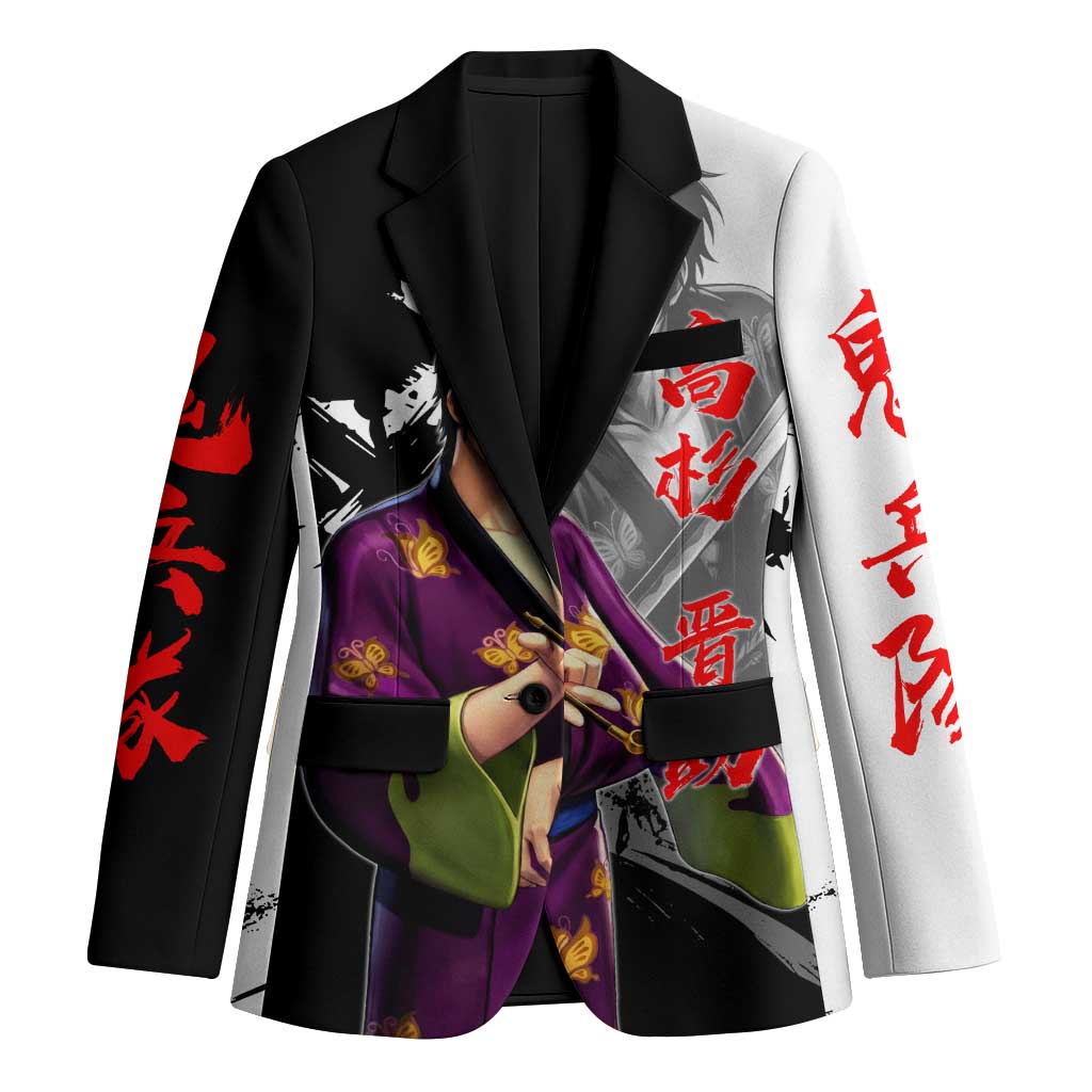 Shinsuke Takasugi Blazer Dark Ronin Ink Wash Style