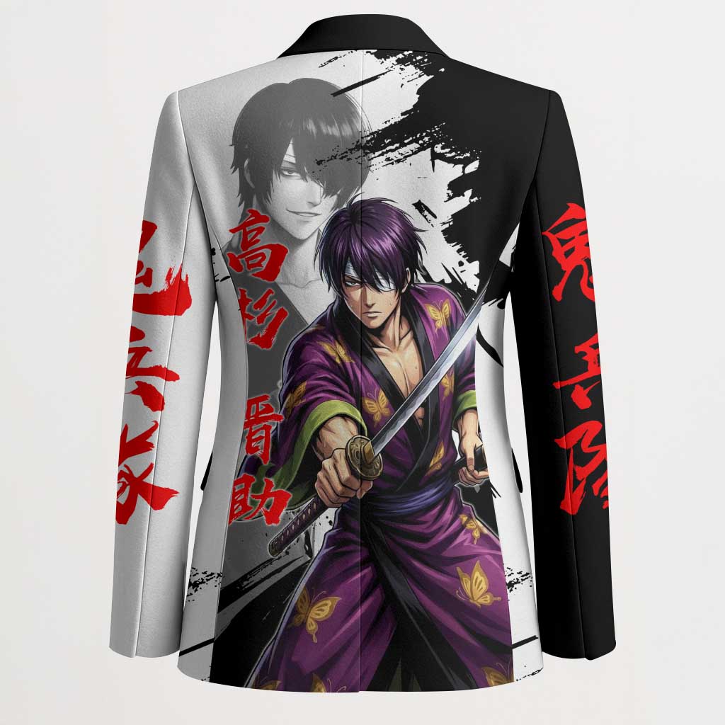 Shinsuke Takasugi Blazer Dark Ronin Ink Wash Style
