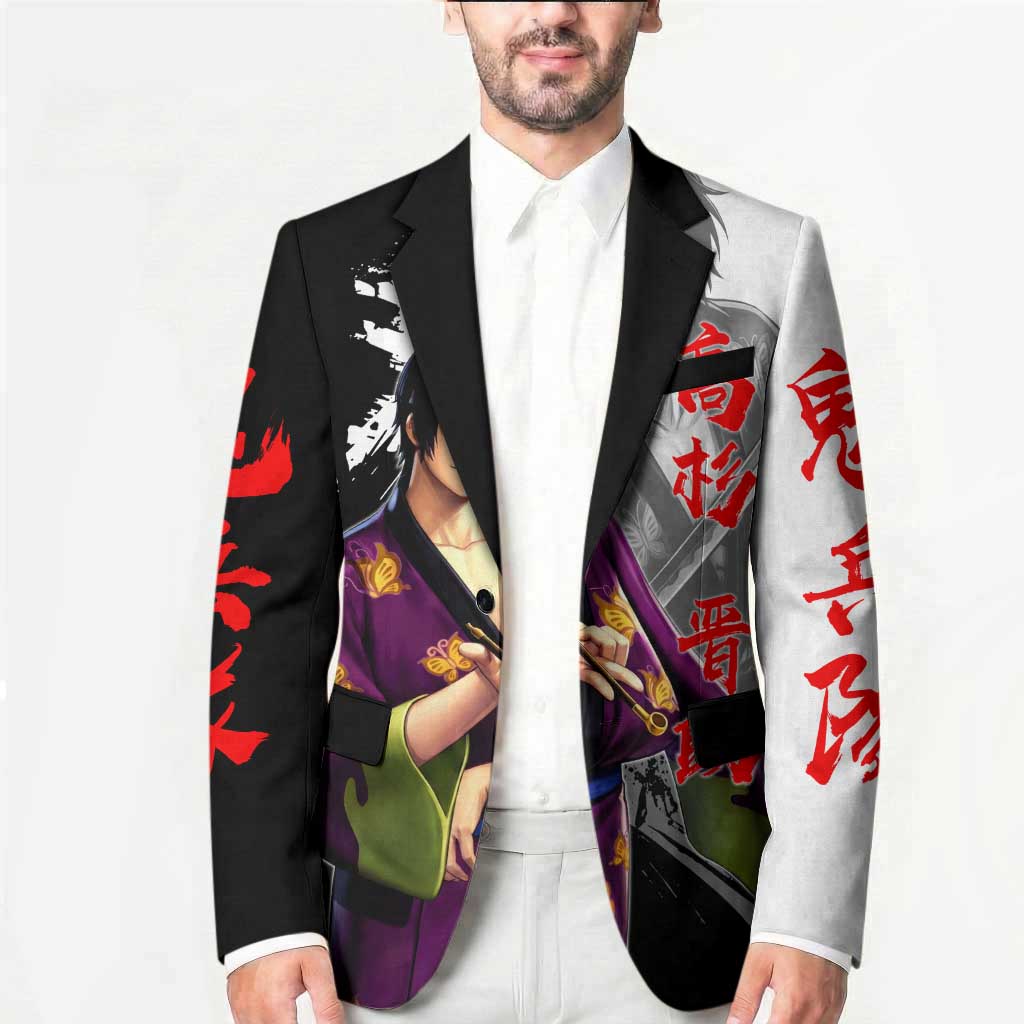 Shinsuke Takasugi Blazer Dark Ronin Ink Wash Style