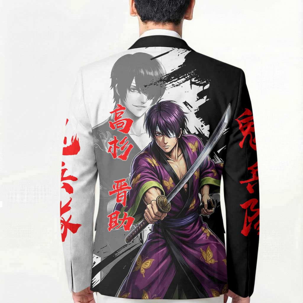 Shinsuke Takasugi Blazer Dark Ronin Ink Wash Style