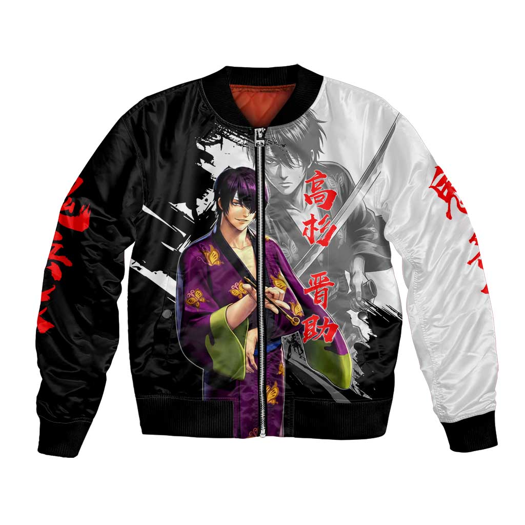 Shinsuke Takasugi Bomber Jacket Dark Ronin Ink Wash Style