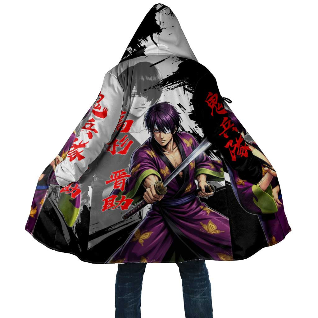 Shinsuke Takasugi Cloak Dark Ronin Ink Wash Style