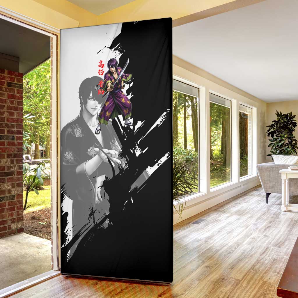 Shinsuke Takasugi Door Cover Dark Ronin Ink Wash Style