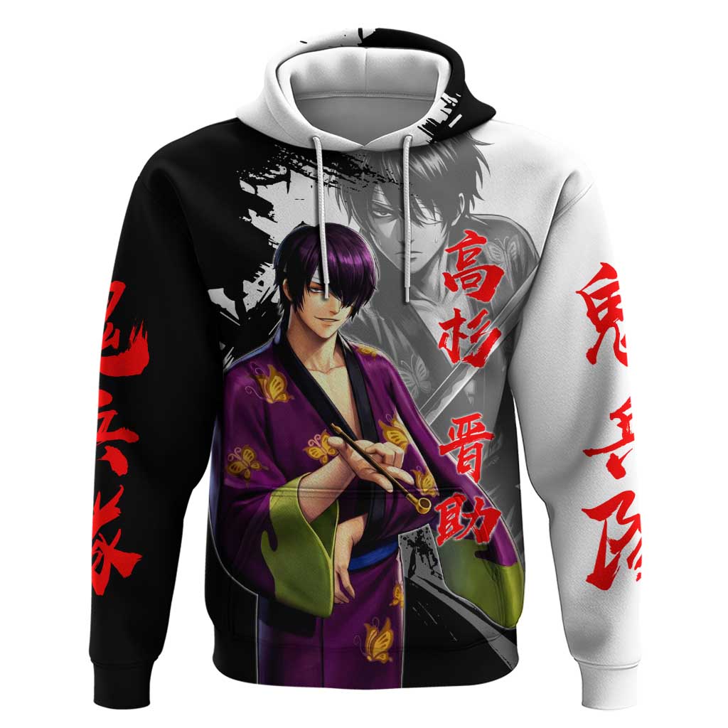 Shinsuke Takasugi Hoodie Dark Ronin Ink Wash Style