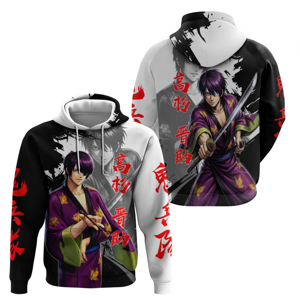 Shinsuke Takasugi Hoodie Dark Ronin Ink Wash Style