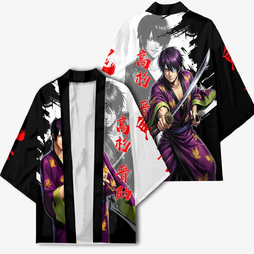 Shinsuke Takasugi Kimono Dark Ronin Ink Wash Style