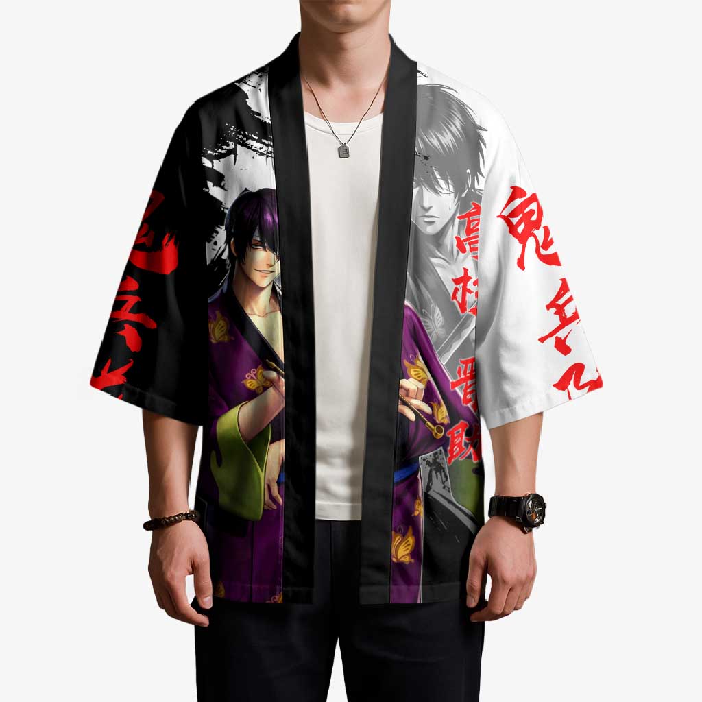 Shinsuke Takasugi Kimono Dark Ronin Ink Wash Style