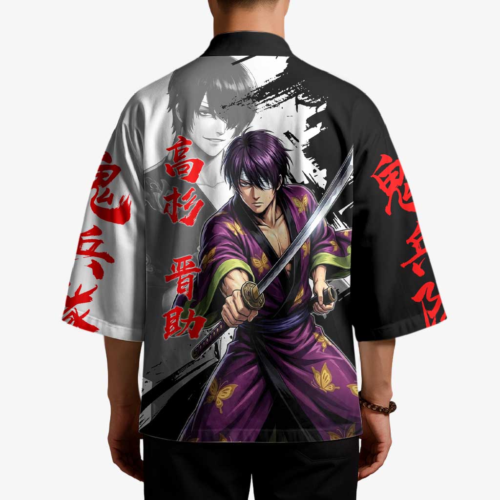 Shinsuke Takasugi Kimono Dark Ronin Ink Wash Style