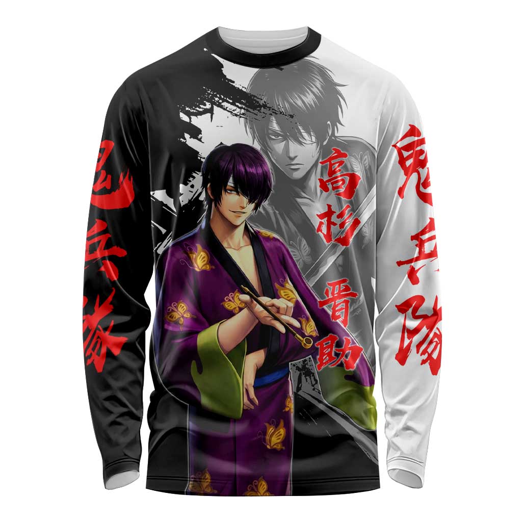 Shinsuke Takasugi Long Sleeve Shirt Dark Ronin Ink Wash Style