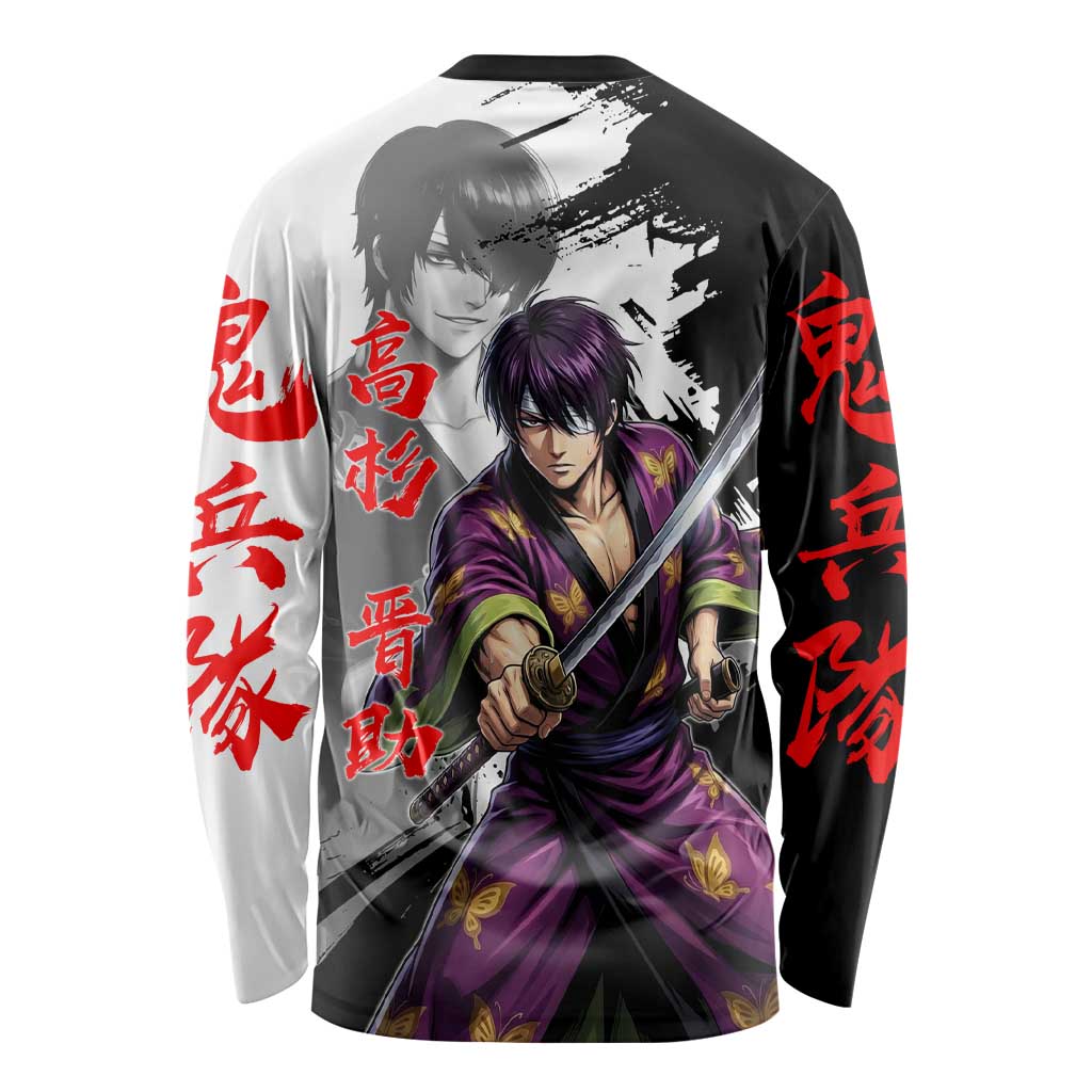 Shinsuke Takasugi Long Sleeve Shirt Dark Ronin Ink Wash Style
