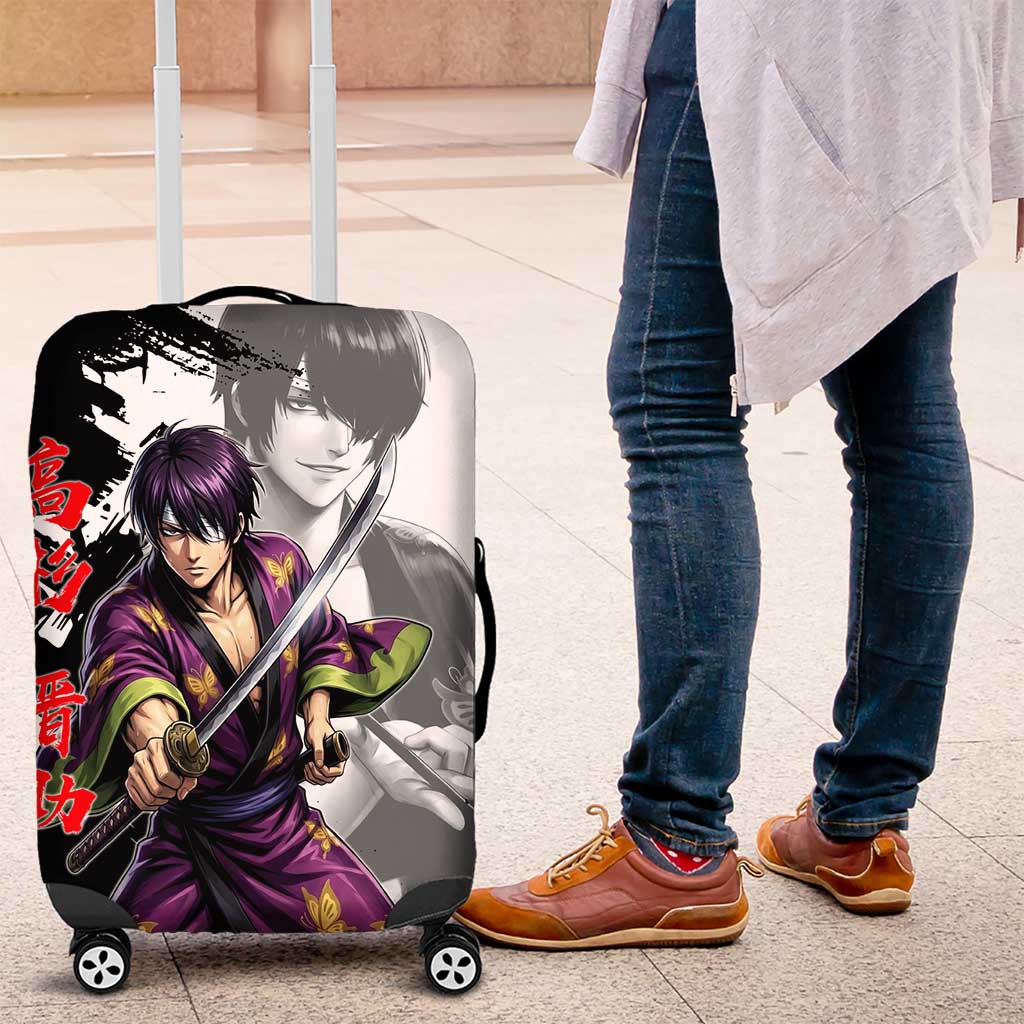 Shinsuke Takasugi Luggage Cover Dark Ronin Ink Wash Style