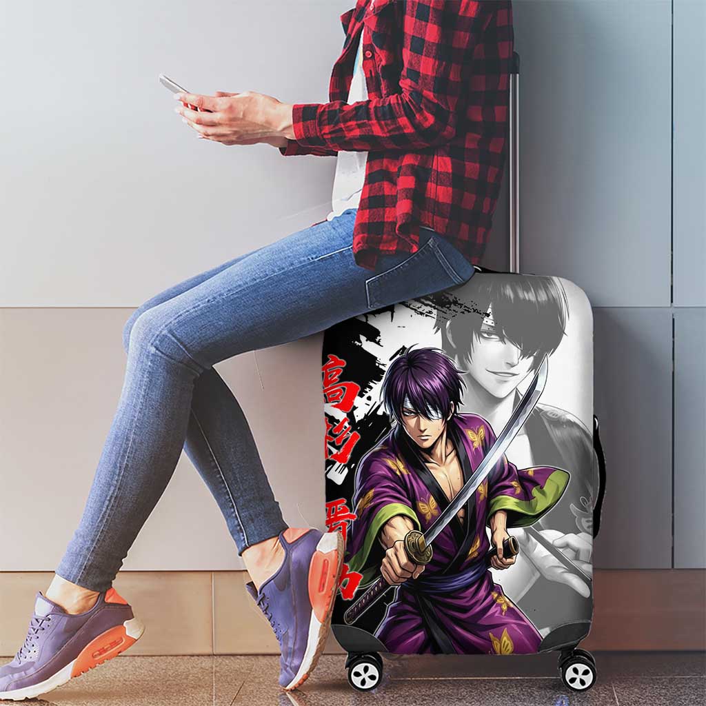 Shinsuke Takasugi Luggage Cover Dark Ronin Ink Wash Style