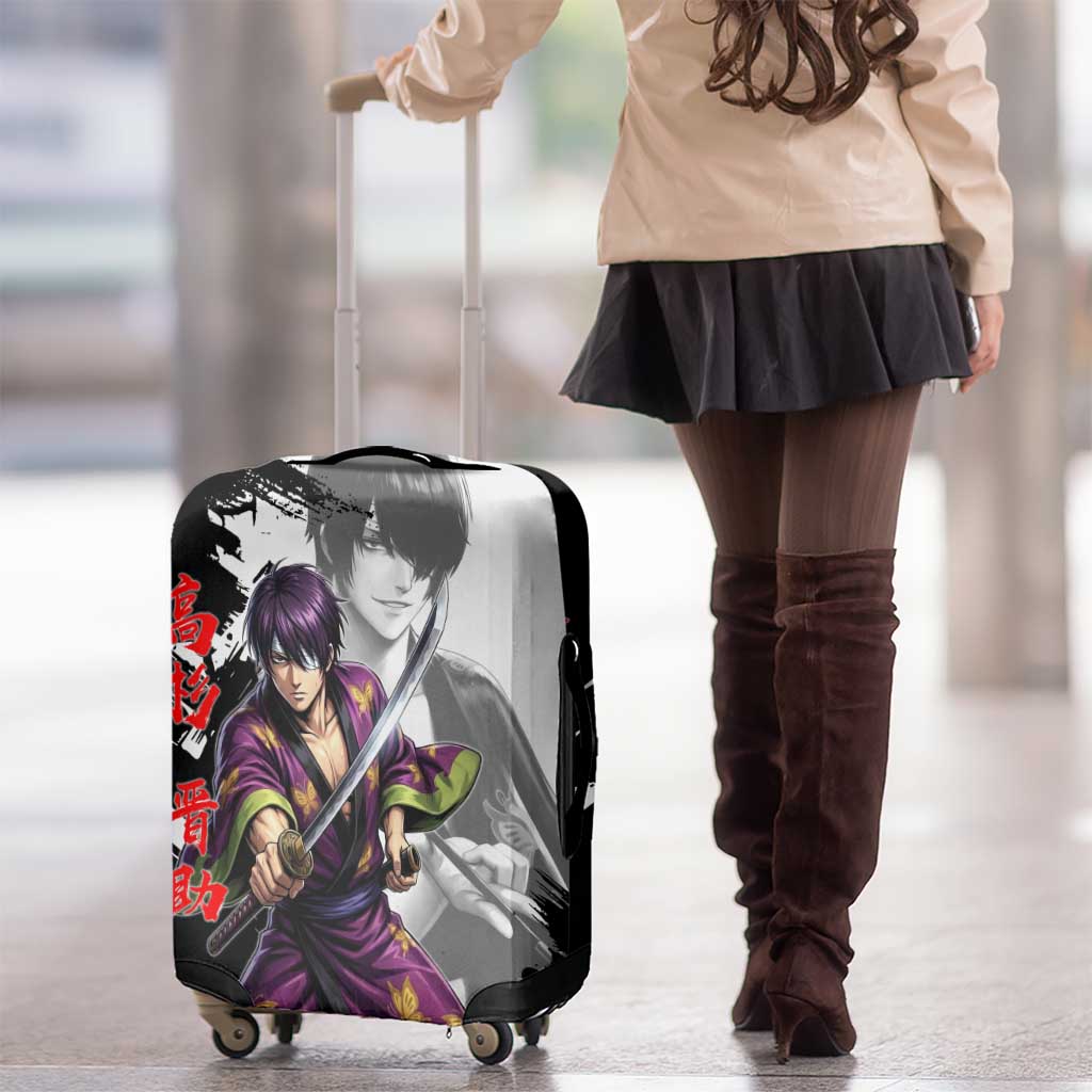 Shinsuke Takasugi Luggage Cover Dark Ronin Ink Wash Style