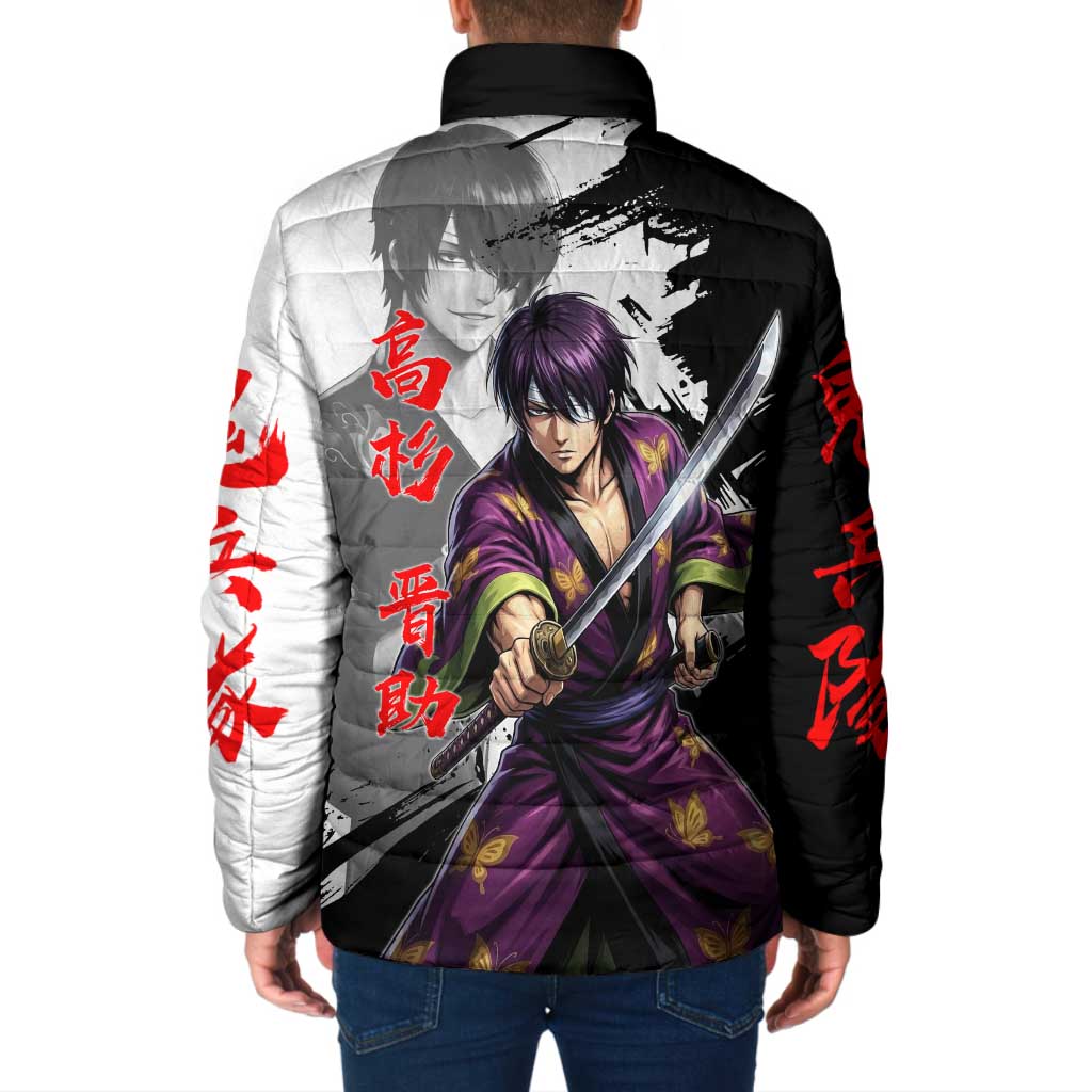 Shinsuke Takasugi Padded Jacket Dark Ronin Ink Wash Style