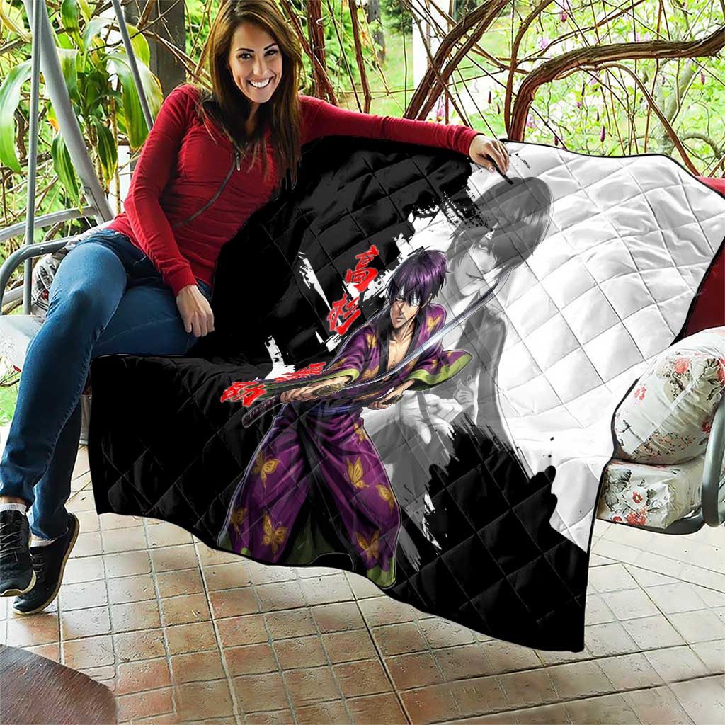 Shinsuke Takasugi Quilt Dark Ronin Ink Wash Style