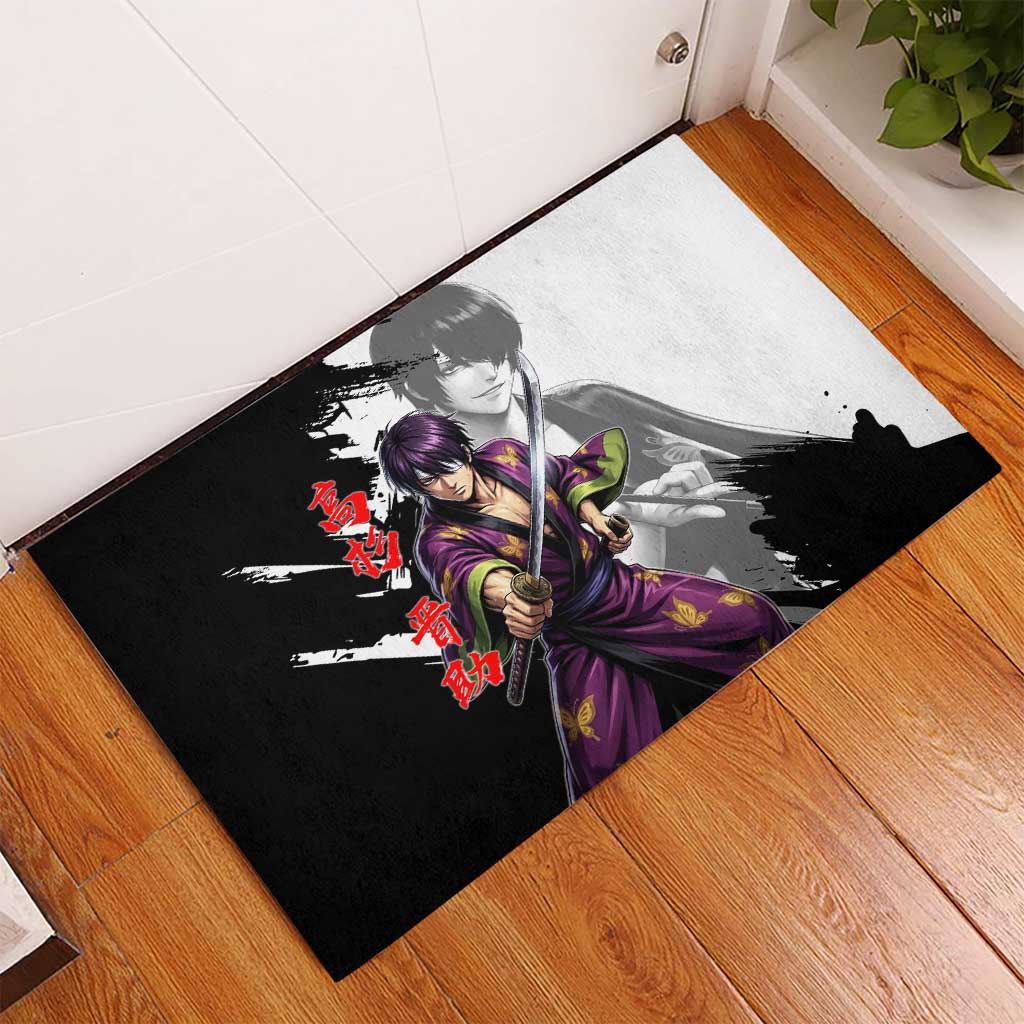 Shinsuke Takasugi Rubber Doormat Dark Ronin Ink Wash Style