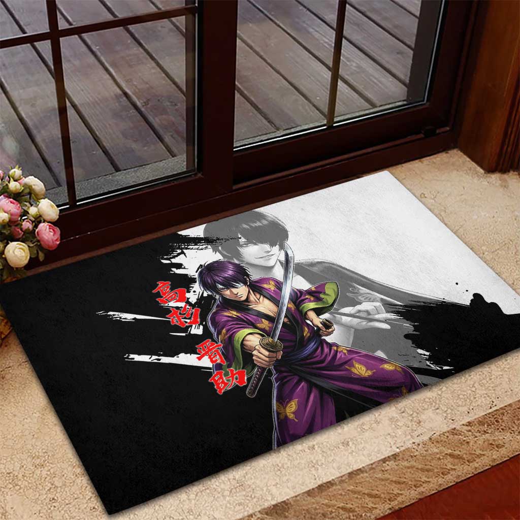 Shinsuke Takasugi Rubber Doormat Dark Ronin Ink Wash Style