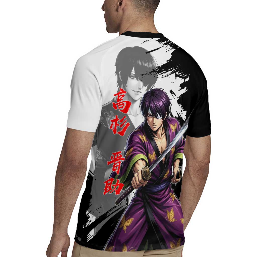Shinsuke Takasugi Rugby Jersey Dark Ronin Ink Wash Style