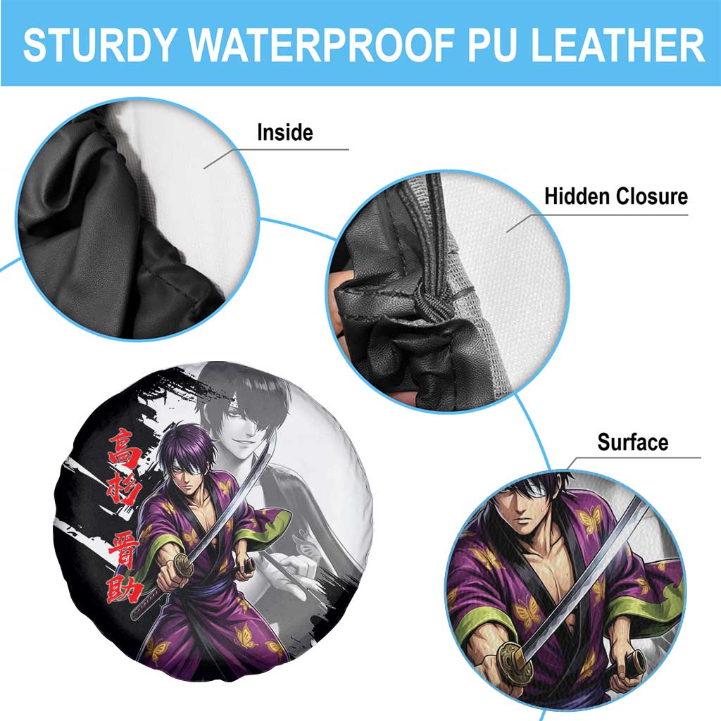 Shinsuke Takasugi Spare Tire Cover Dark Ronin Ink Wash Style
