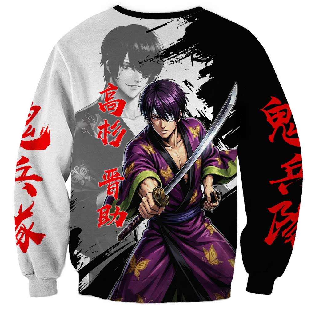 Shinsuke Takasugi Sweatshirt Dark Ronin Ink Wash Style