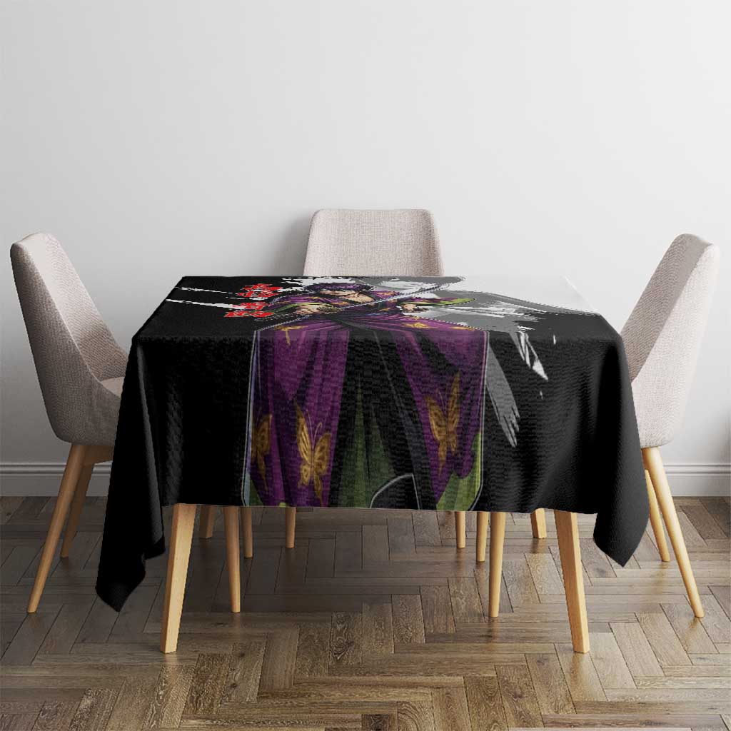 Shinsuke Takasugi Tablecloth Dark Ronin Ink Wash Style