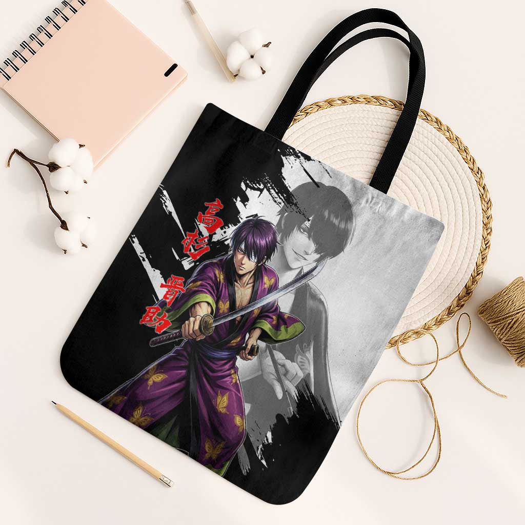 Shinsuke Takasugi Tote Bag Dark Ronin Ink Wash Style