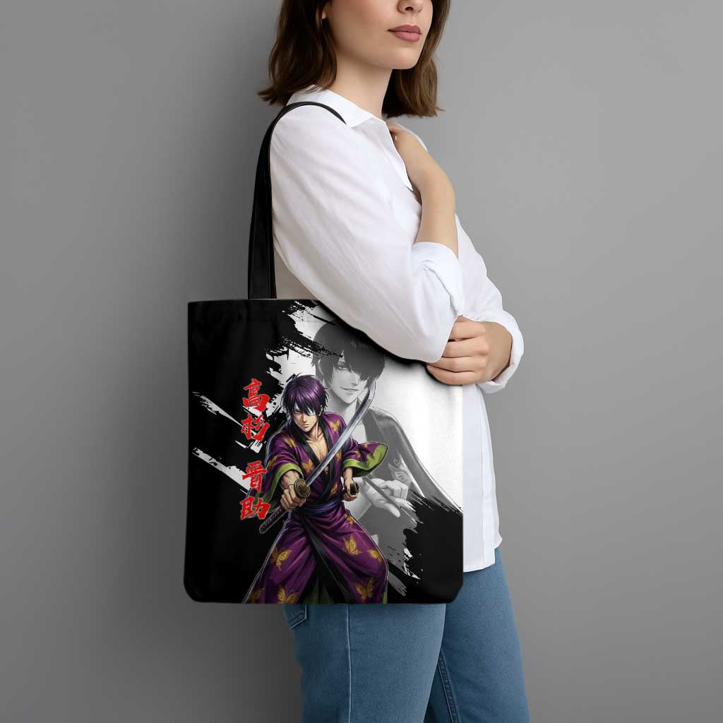 Shinsuke Takasugi Tote Bag Dark Ronin Ink Wash Style