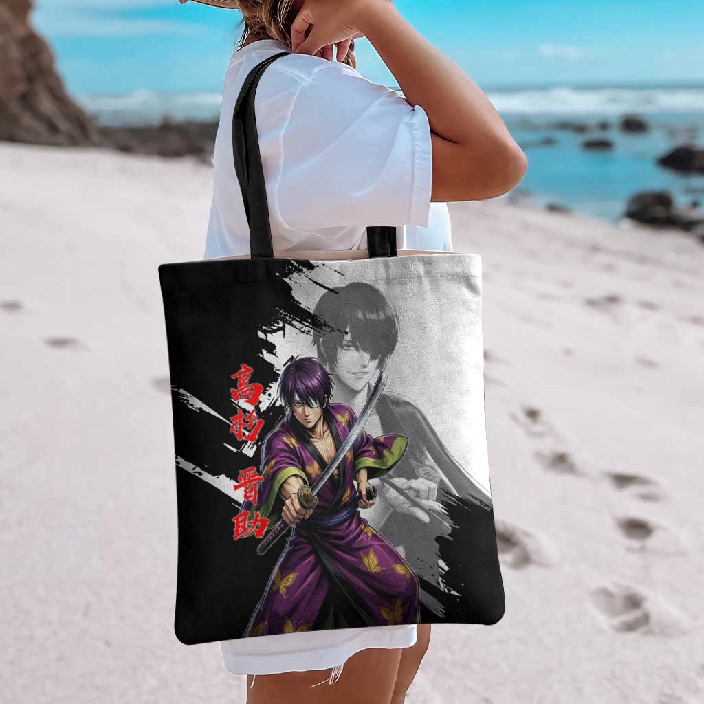 Shinsuke Takasugi Tote Bag Dark Ronin Ink Wash Style