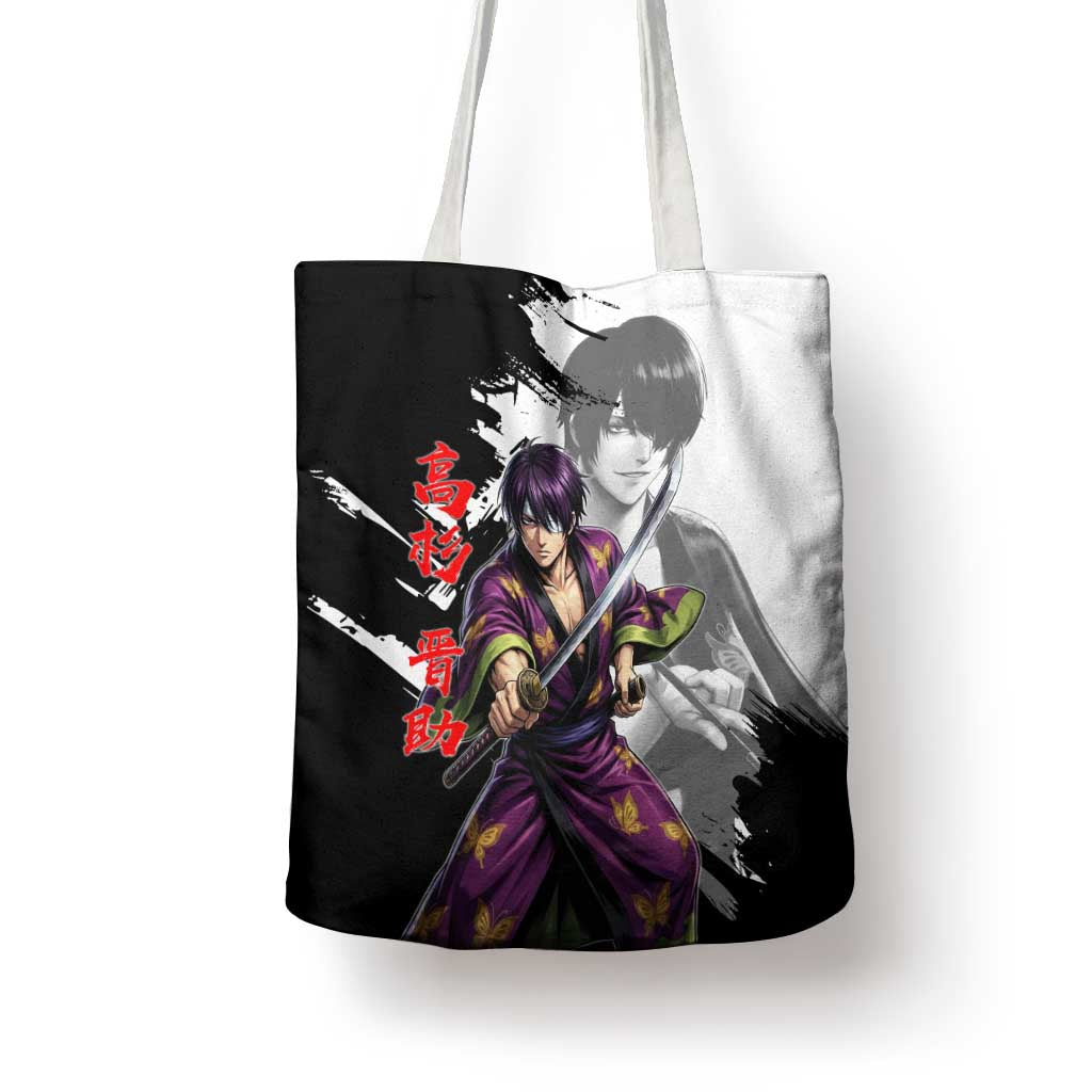 Shinsuke Takasugi Tote Bag Dark Ronin Ink Wash Style