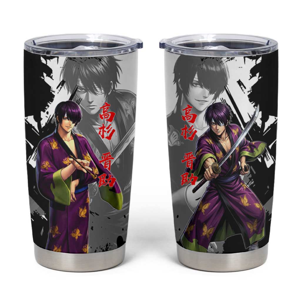Shinsuke Takasugi Tumbler Cup Dark Ronin Ink Wash Style