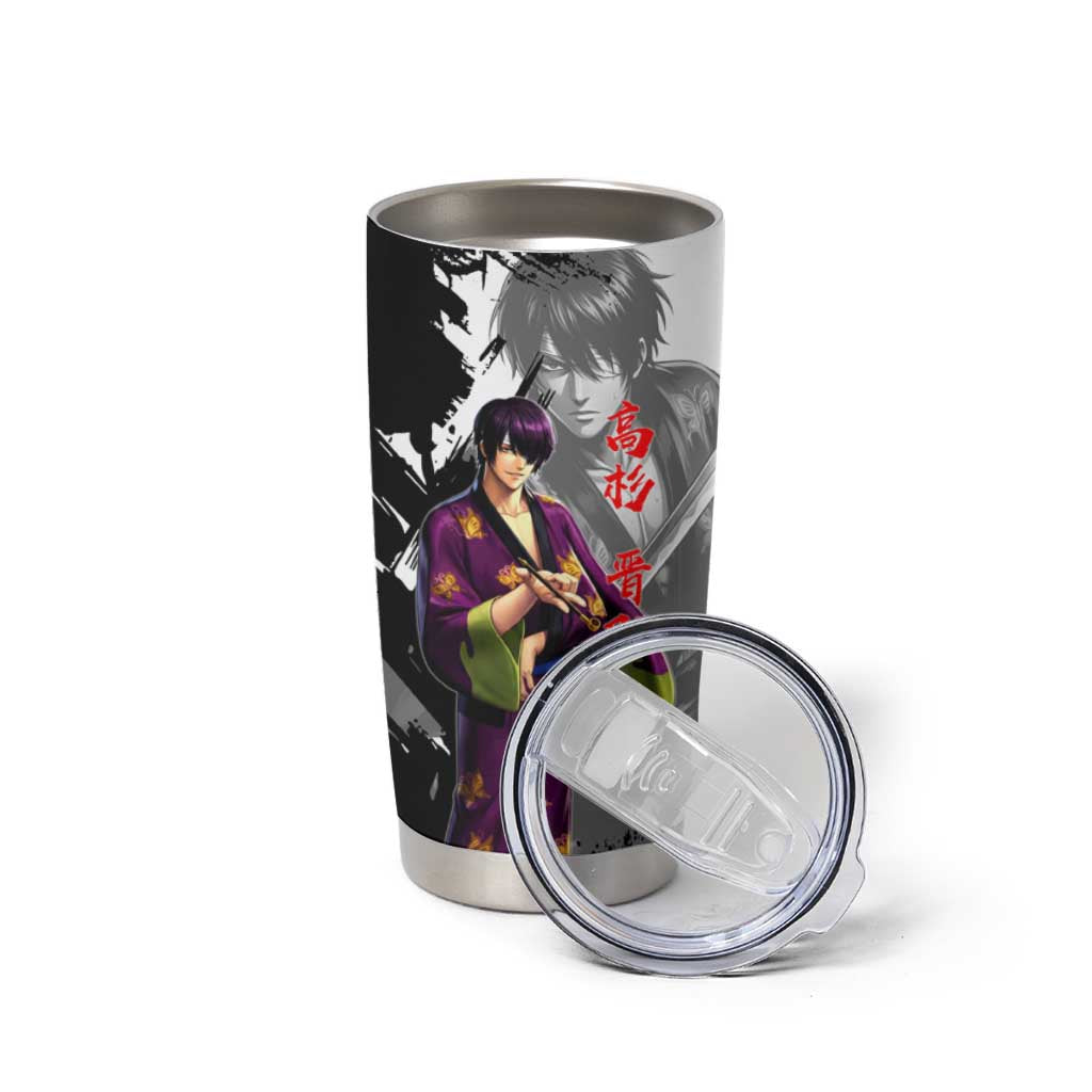 Shinsuke Takasugi Tumbler Cup Dark Ronin Ink Wash Style