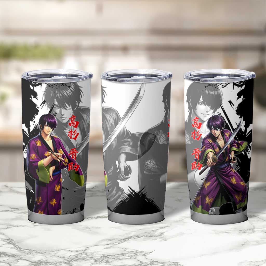 Shinsuke Takasugi Tumbler Cup Dark Ronin Ink Wash Style